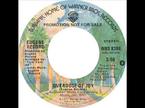 Thumbnail for Eugene Record - Overdose Of Joy by Eugene Record