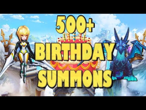 Summoners War Birthday Summons 500+ (August 2, 2022)