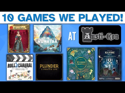 10 Board Games We Learned Last Weekend!