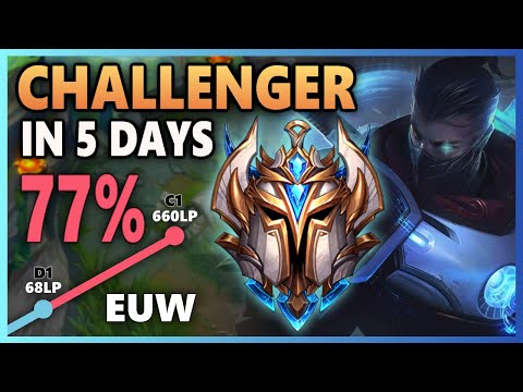How I Climbed to CHALLENGER in 5 Days - League of Legends (100K Subscriber Special)