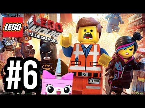 The LEGO Movie Videogame Walkthrough PART 6 - UNIKITTY!! (PS4 XBOX ONE WiiU PC Gameplay 1080p)