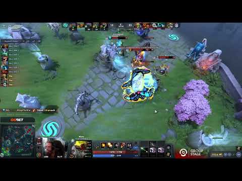 OG Misha PERFECT HOOKSHOT saving OG Ammar the F vs Soniqs TI11 The International 2022 Group Stage