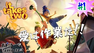 #1【協力プレイ】ポロ,あさなの「it takes two」PS4