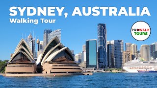 Sydney Australia Walking Tour - 4K60fps with Capti