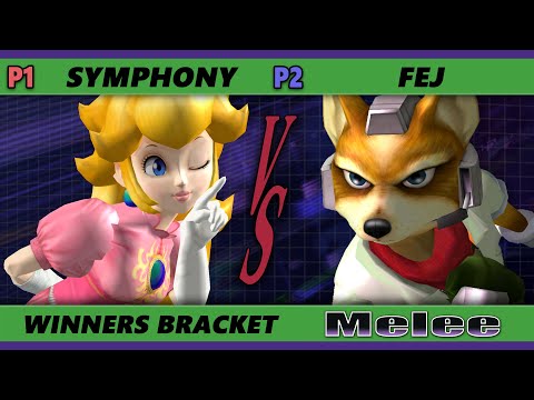 S@X 452 - Symphony (Peach) Vs. Fej (Fox) Smash Melee - SSBM