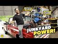 DIRT CHEAP Turbo Power 250 Junkyard Engine And 125 Turbo DOUBLED The Power Of My Square Body C10
