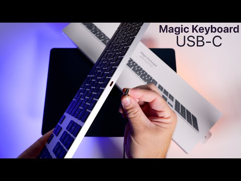 New Apple Magic Keyboard with USB-C Overview