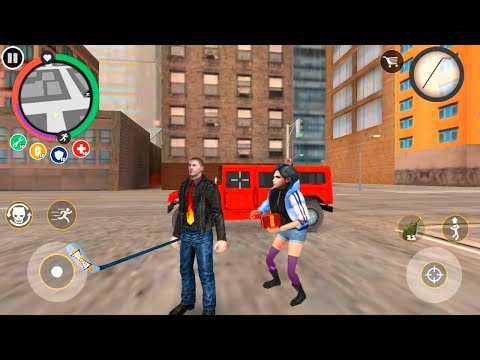 Rope Hero Vice Town | Mutant Throw Car Mad Villain | Rope Hero Bike Jump To Army Base Fight Tank