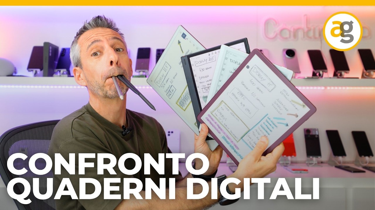 VIVA LA CARTA...SI ma TECH! Confronto REMARKABLE vs BOOX vs KINDLE SCRIBE