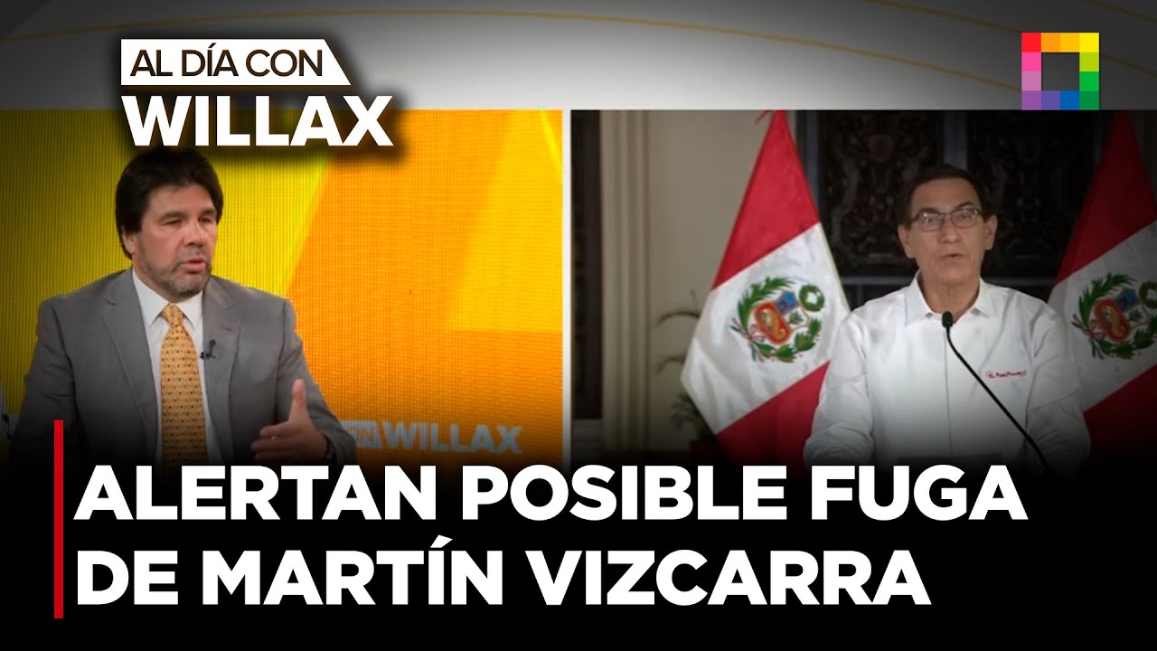 Al día con Willax - MAY 23 - ALERTAN POSIBLE FUGA DE MARTÍN VIZCARRA | Willax