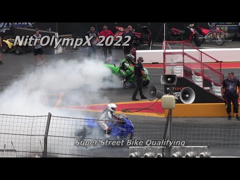 NitrOlympX 2022 - Super Street Bike Qualifying || Best of
