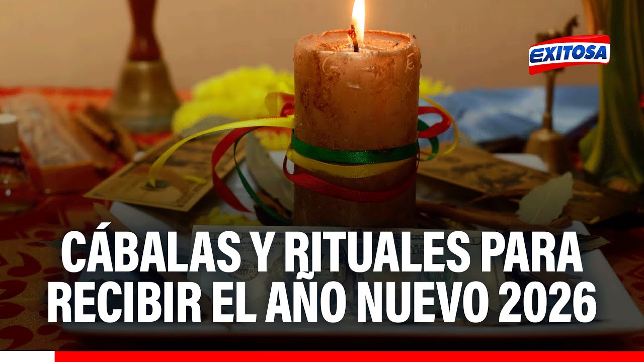 🔴🔵 Cábalas y rituales para recibir el Año Nuevo 2026