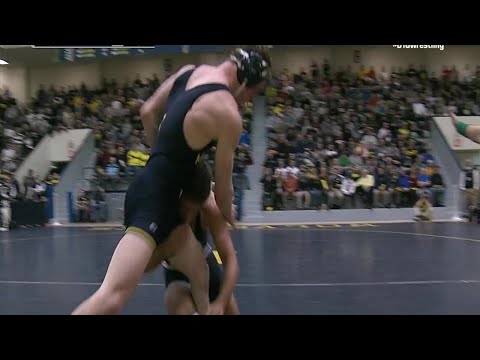 Big Ten Rewind: 2014 Wrestling -157 LBs - Penn State's Dylan Alton vs. Michigan's Brian Murphy