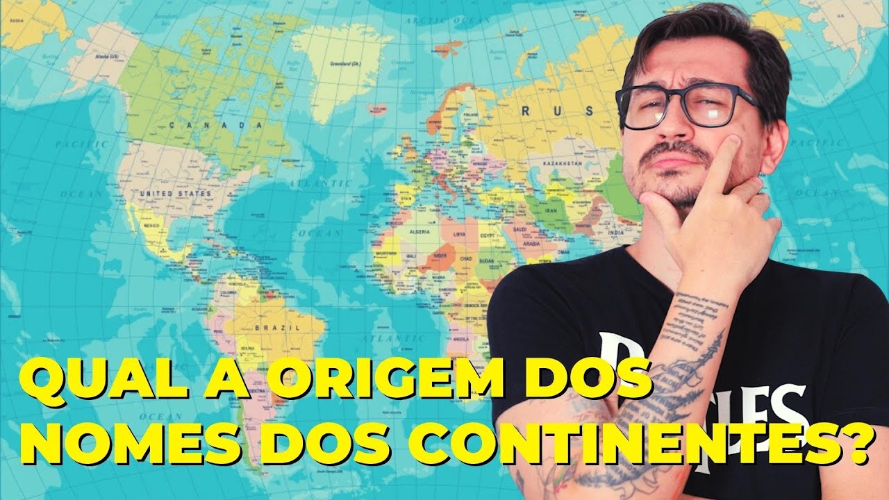 QUAL A ORIGEM DOS NOMES DOS CONTINENTES? || VOGALIZANDO A HISTÓRIA