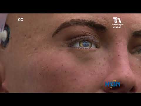 Robot humanoide Sophia llegó a Medellín