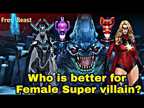 Abx Female Super Villain | Moonstone VS Proxima Midnight - Marvel Future Fight