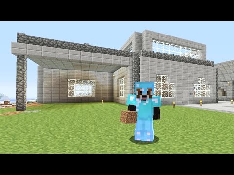 WORKING ON MY HOUSE - Let's Play Minecraft Episode 117 - Destroy the Mountain?