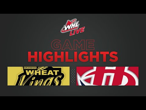 WHL Highlights: Wheat Kings (2) at Hurricanes (1) - October 21, 2022