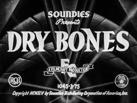 1940s 16mm Film Soundie - DELTA RHYTHM BOYS - DRY BONES
