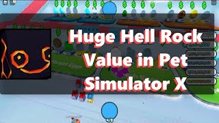 Huge Hell Rock Value 2022 (July) – Pet Simulator X