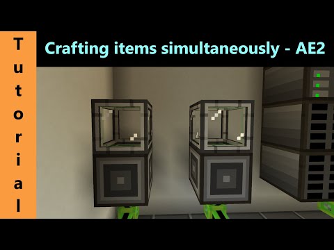 Syn's Shorts - Crafting Items Simultaneously - AE2 (1.12)