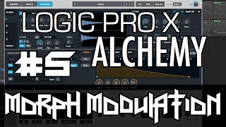 Logic Pro X - Alchemy Tutorial - PART 5 - Morph Modulation, XFade XY, XFade Linear