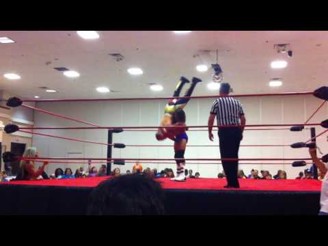 "The Texas Lion" Houston Carson w/ Barbi Hayden vs. Barrett Brown - NWA Bayou Independent Wrestling