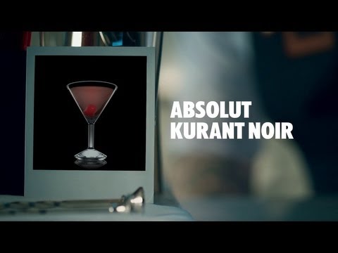 ABSOLUT KURANT NOIR DRINK RECIPE - HOW TO MIX
