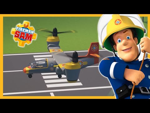 Fireman Sam rockets into a sky rescue! 🔥 New Fireman Sam Compilation