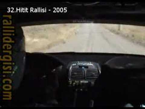 SERKAN YAZICI INCAR 2005 HITIT RALLISI