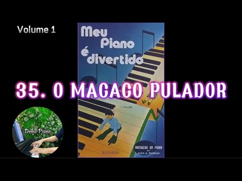 35. O MACACO PULADOR | Meu Piano é divertido Volume 1
