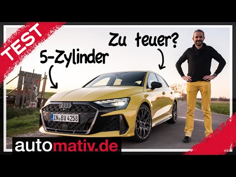 Zu langsam - und dafür zu teuer? Audi RS 3 Sportback Facelift (2025) im Test und Fahrbericht