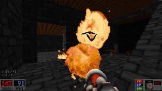 Blood: Legend of Ravenloft (BloodGDX) - E1M2 Strahd's Castle - UHD 4K