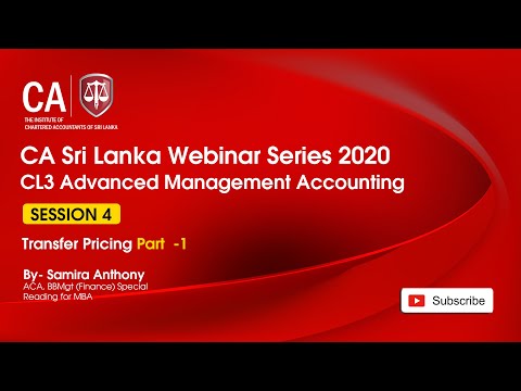 CL3  Transfer Pricing Part 1 /  4 July 2020 Session 4