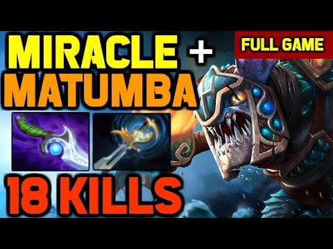 Miracle- CRAZY mid Slark Nonstop GANK Nonstop Kills ft. Matumbaman Void spirit