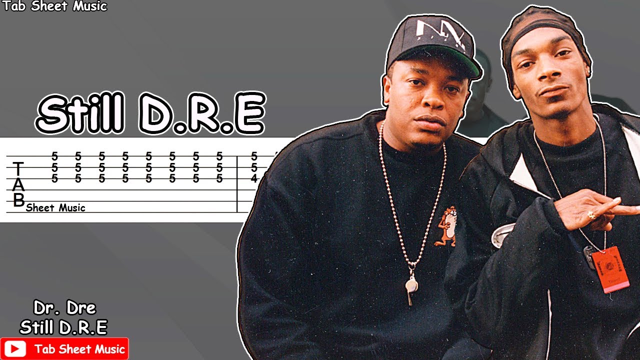 Dr. Dre ft. Snoop Dogg - Still D.R.E. Guitar Tutorial
