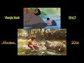 The Jungle Book 1967 2016 Side By Side Comparison
