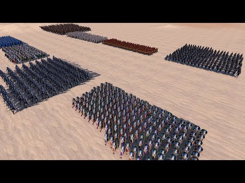 Ancient Greek & Medieval Soldiers Tournament - Ultimate Epic Battle Simulator
