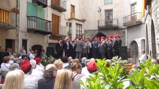 preview picture of video 'Cor de Caramelles de La Seu d'Urgell, Trobada d'Organyà 2014 - La Cançó dels Pastors'