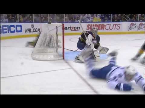 Kulemin's Penalty Shot Goal - Leafs 3 vs Sabres 4 - Dec 16th 2011 (HD)