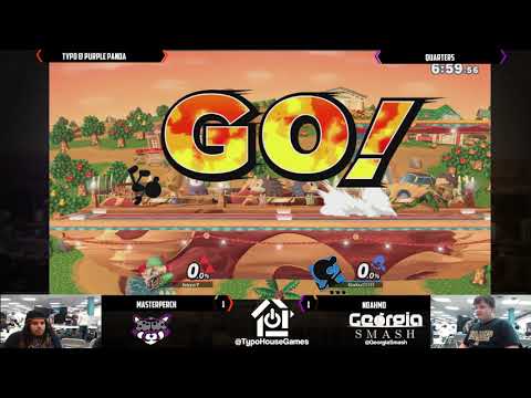 Panda Smash Monday 10/21/19 - MasterPerch(Sheik) VS NoahMD(Fox)-  Quarter Finals