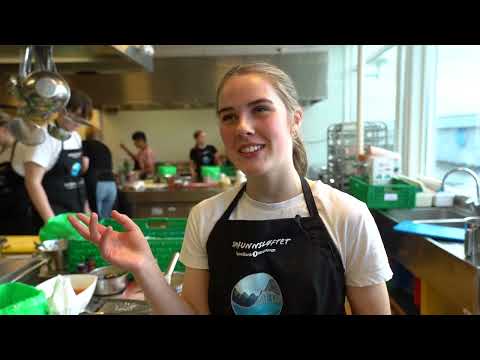 Kokkekamp hos Restaurant og matfag, Hadsel videregående skole. #vgs #kokk #melbu #hadsel