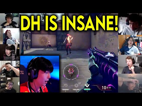 Valorant Streamers Reacts To T1 DH Insane 4k Against DFM In VCT