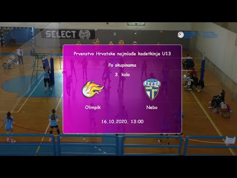 16.10.2020. PH U13 - Grupa A, Olimpik - Nebo