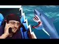 SHARK SONG on RAFT! Survival Game w/ Baby Shawn in Danger! 1st Night Minecraft? FGTEEV Gameplay/Skit