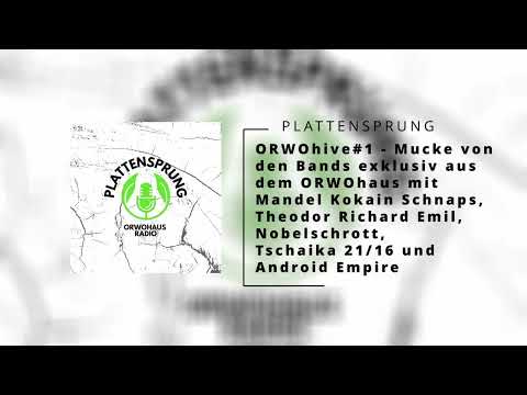 PLATTENSPRUNG Episode 12 - ORWOhive#1 - Mucke von den Bands exklusiv aus dem ORWOhaus