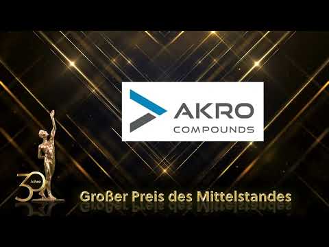 AKRO-PLASTIC GmbH - Großer Preis des Mittelstandes 2024