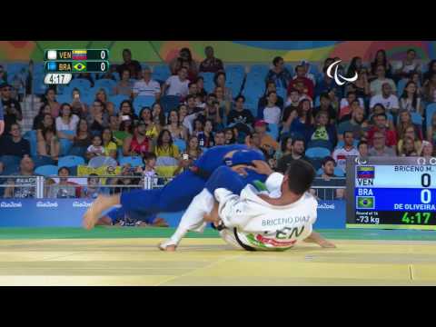 Judo | Men - 73 kg | VEN X BRA  Preliminary | Rio Paralympic Games 2016