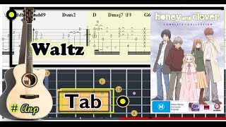 Download lagu Guitar Tab - Waltz (Honey and Clover) OST Fingerstyle Tutorial Sheet Lesson #Anp mp3 Download lagu Guitar Tab - Waltz (Honey and Clover) OST Fingerstyle Tutorial Sheet Lesson #Anp mp3