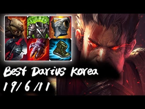 Best Darius Korea Top vs Cho'Gath | Korea High Elo Replays